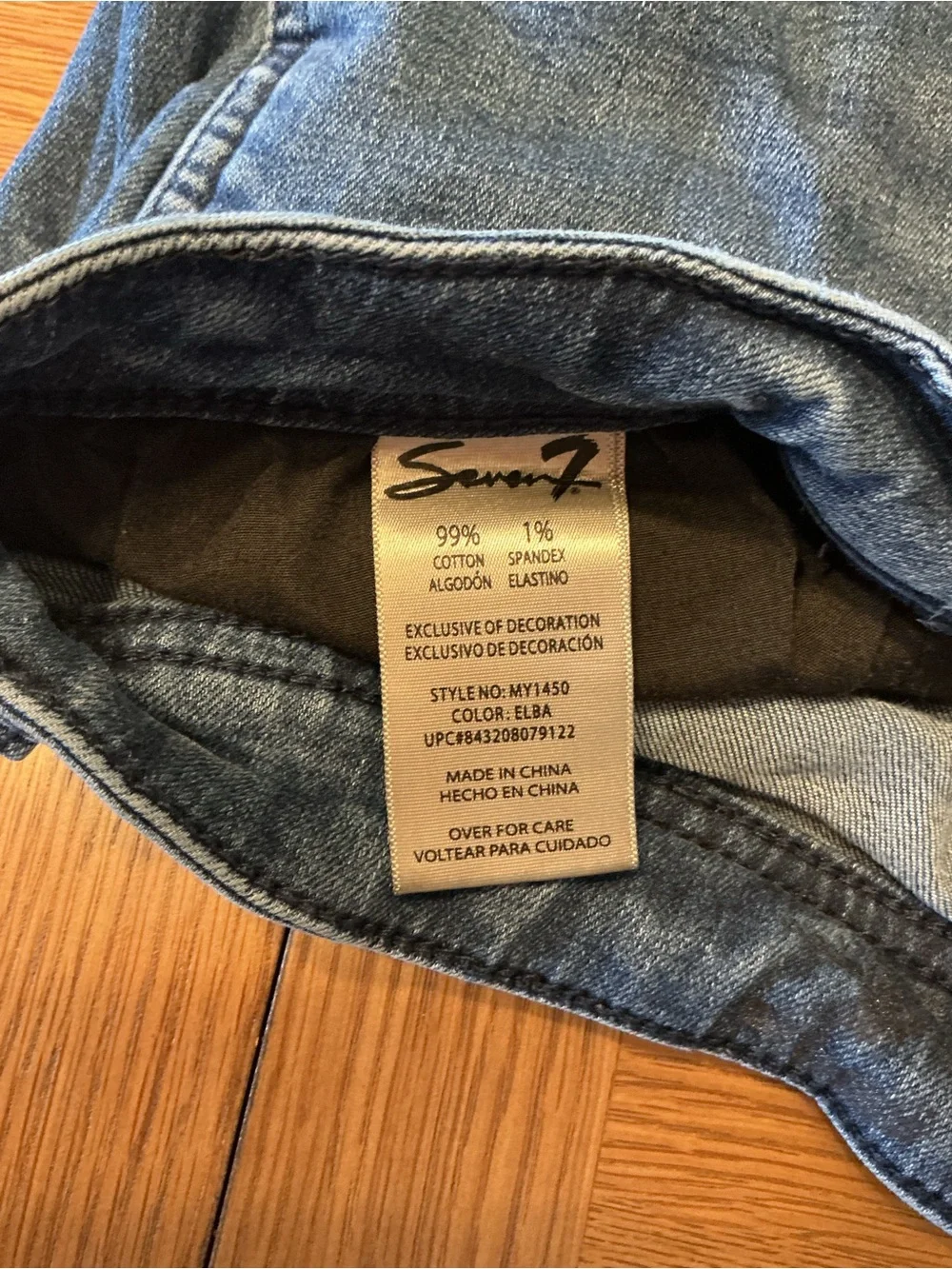 Seven7 slim straight